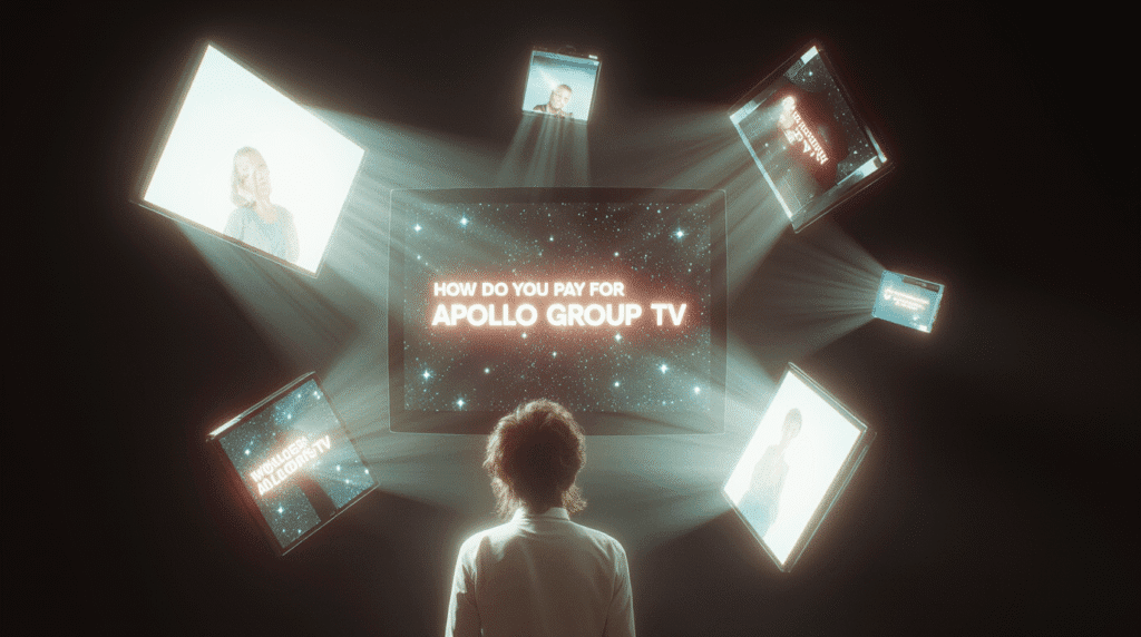 how do you pay for apollo group tv