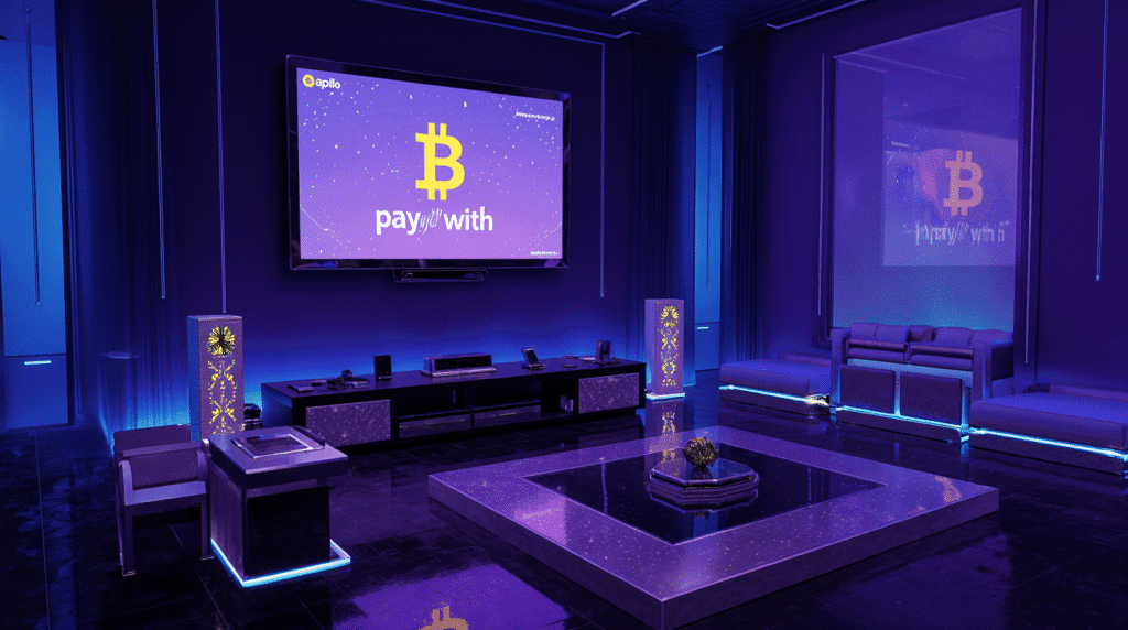 apollo group tv pay with bitcoin